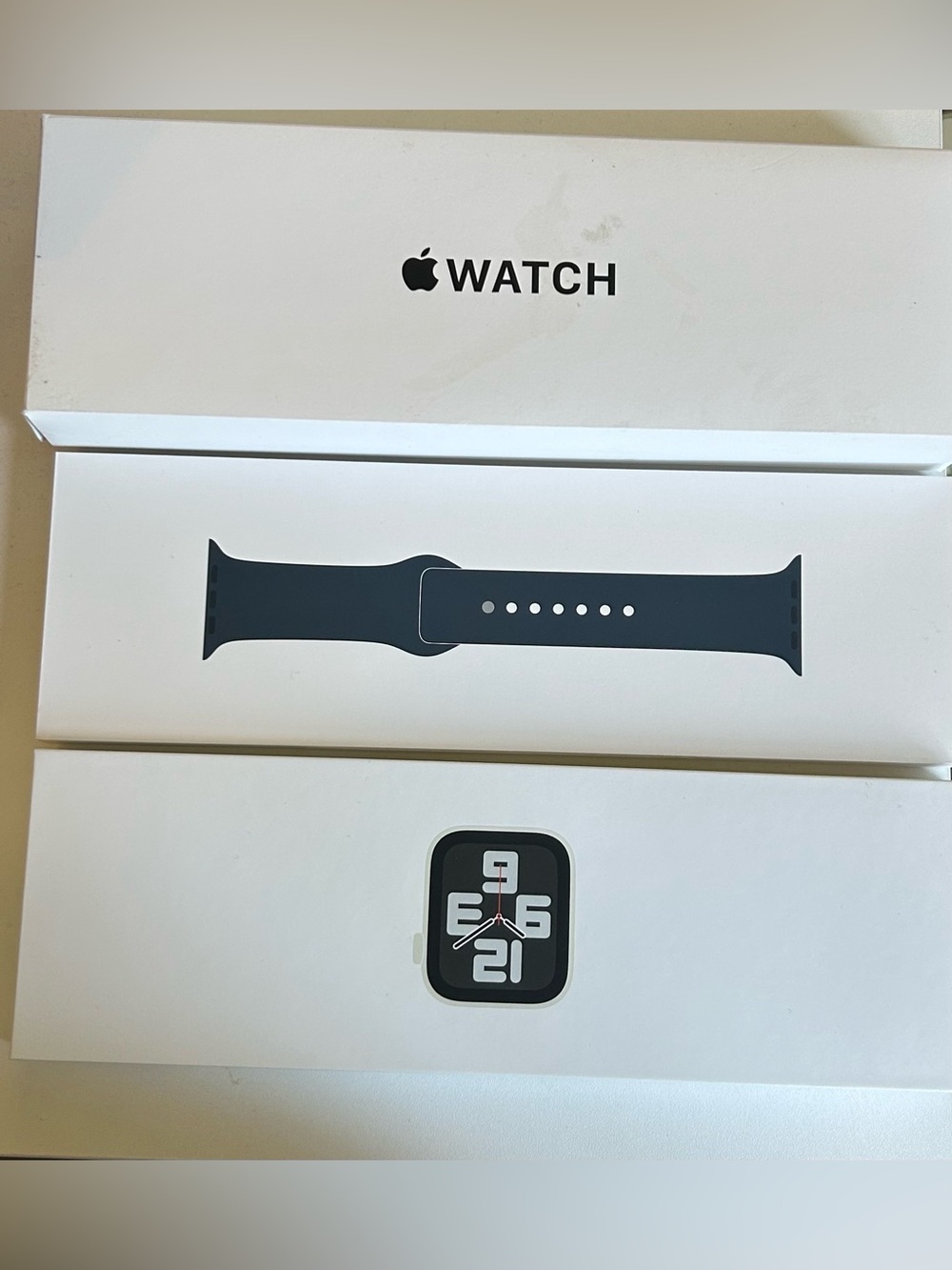 Apple Watch SE 2nd Gen 40mm GPS Silver Aluminum w/ Blue Sport Band – Excellent